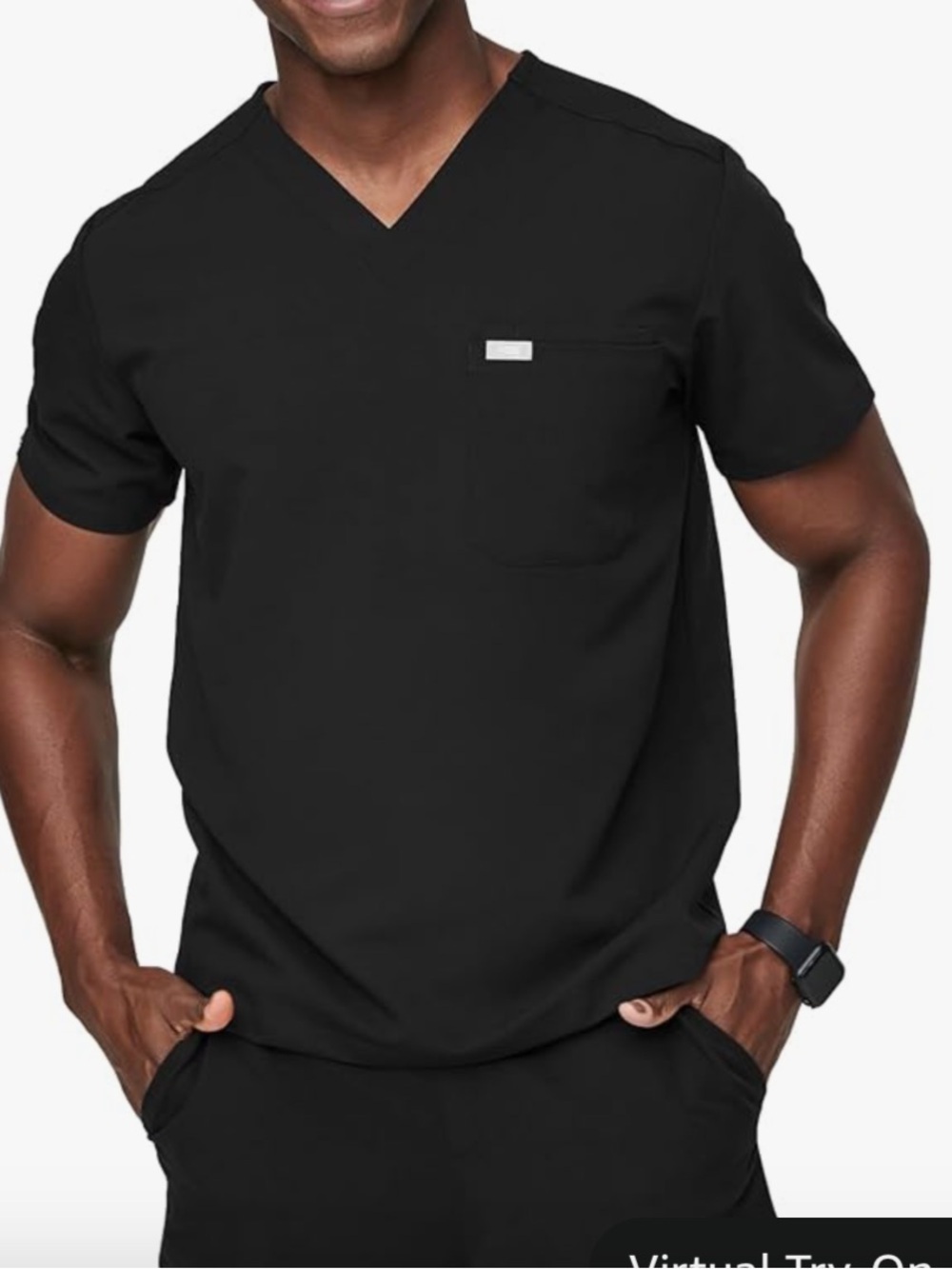 FIGS Leon Scrub Top for Men – 3 Pockets M